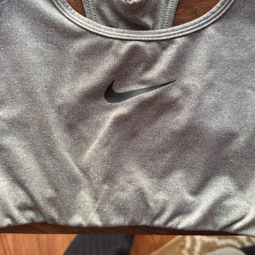 Nike Dri-Fit Gray Sports Bra - Picture 7 of 7